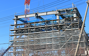 鉄骨工事について,現場風景の画像02